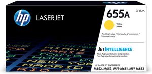 HP toner 655A, 10 500 pagina&apos;s, OEM CF452A, geel