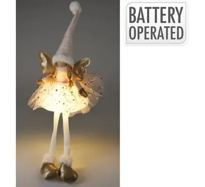 ENGELMEISJE M LED 60CM ROZE