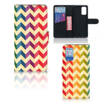 Samsung Galaxy A32 4G Telefoon Hoesje Zigzag Multi Color