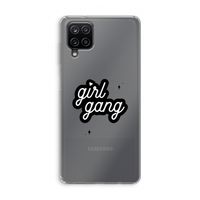 Girl Gang: Samsung Galaxy A12 Transparant Hoesje