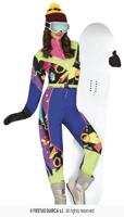 Foute Ski Overall Discopower Dames