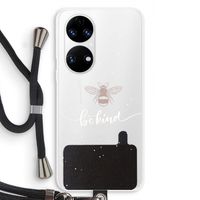Be(e) kind: Huawei P50 Transparant Hoesje met koord