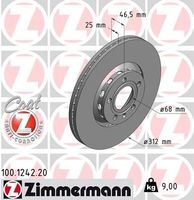 Remschijf Coat Z 100124220