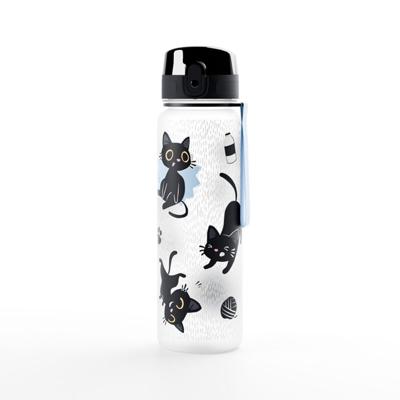 Lucky de Zwarte Kat Pop Top 600ml Ecozen Drinkfles
