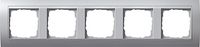 Gira Event Aluminium / Aluminium 5-voudig