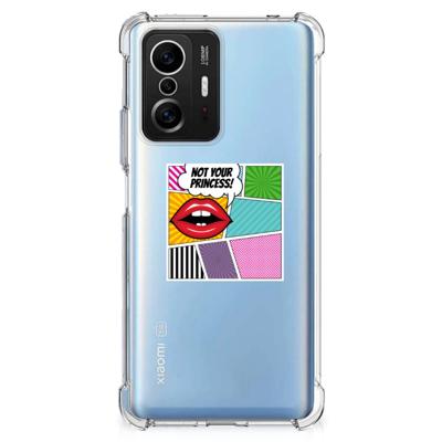 Xiaomi 11T | 11T Pro Anti Shock Bumper Case Popart Princess Xiaomi 11T | 11T Pro Anti Shock Bumper Case Popart Princess