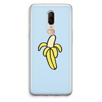 Banana: OnePlus 6 Transparant Hoesje