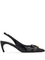 Ferragamo escarpins à détail de nœud 55 mm - Noir