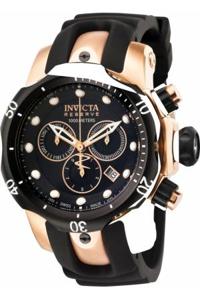 Horlogeband Invicta 0948.01 Rubber Zwart