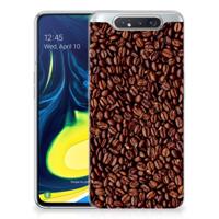 Samsung Galaxy A80 | Siliconen Case | Koffiebonen