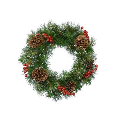 Kerstkrans gevuld