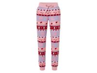 esmara Dames kerstjoggingbroek (M (40/42), Lichtroze)