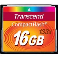 Transcend Compact Flash 16GB 133x Transcend Compact Flash 16GB 133x