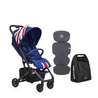 Easywalker MINI buggy XS Blue Jack + gratis Summer inlay en transporttas - thumbnail
