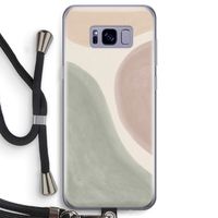 Geo #6: Samsung Galaxy S8 Transparant Hoesje met koord