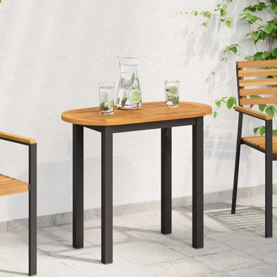 Tafelblad Bruin 80 x 40 x 2 cm Massief acaciahout