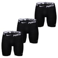 Nike Dri-FIT Ultra Stretch Micro Lange Boxershort 3-Pack Zwart Wit - thumbnail