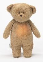 Moonie Moonie The Humming Bear Cappuccino Natur 2.0 - hartslag knuffel - beer Moonie Moonie The Humming Bear Cappuccino Natur 2.0 - hartslag knuffel - beer