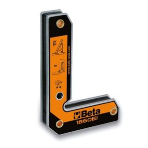 Beta 1860EI Magnetische laswinkelhaak | 90° | voor binnen en buitenhoeken - 018600290 018600290