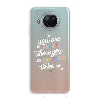 Right Place: Xiaomi Mi 10T Lite 5G Transparant Hoesje