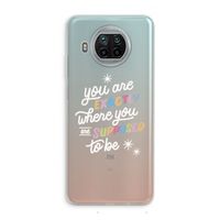 Right Place: Xiaomi Mi 10T Lite 5G Transparant Hoesje