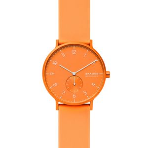 Horlogeband Skagen SKW6558 Silicoon Oranje 20mm