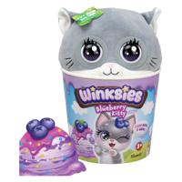 Silverlit winksies blauwe kat interactieve knuffel