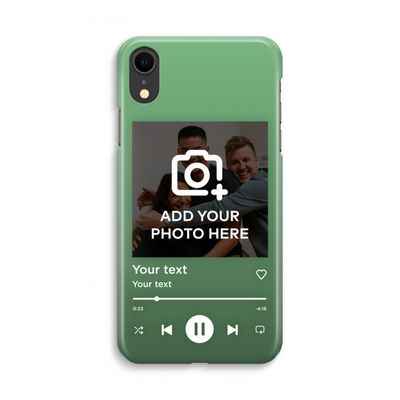 Music Player: iPhone XR Volledig Geprint Hoesje