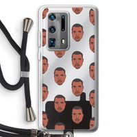 Kanye Call Me?: Huawei P40 Pro Plus Transparant Hoesje met koord
