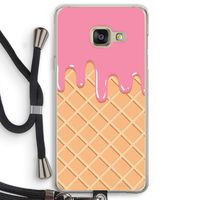 Ice cream: Samsung Galaxy A3 (2016) Transparant Hoesje met koord