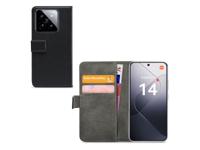 Mobilize Mobilize Classic Gelly Wallet Book Case Xiaomi 14 Black