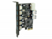Sedna SE-PCIE-USB3-07 - PCIe USB 3.0 7-Poorts Adapter - 5 Extern + 2 Intern - Multikleur