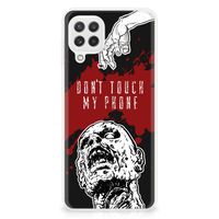 Samsung Galaxy A22 4G | M22 Silicone-hoesje Zombie Blood