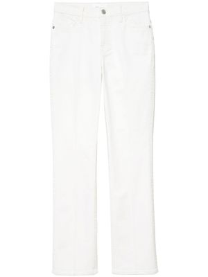 FRAME pantalon slim Le Super à taille haute - Blanc