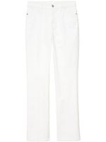 FRAME pantalon slim Le Super à taille haute - Blanc