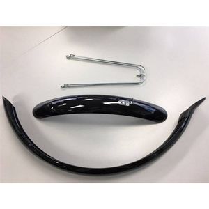 Eurofender Stel spatborden 20 inch 51 pvc zwart eurofender