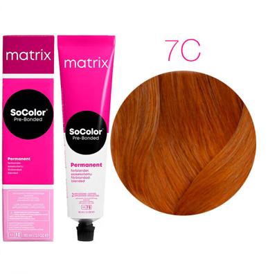 Matrix - SoColor 7C Midden Blond Koper - 90ml