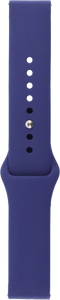 BlueBuilt Samsung/Garmin Siliconen Bandje Blauw 20 mm