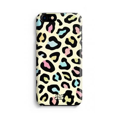 Leopard pattern: Volledig geprint iPhone SE 2020 Hoesje