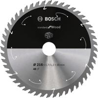 Bosch Accessories Bosch 2608837726 Hardmetaal-cirkelzaagblad 216 x 30 mm Aantal tanden: 48 1 stuk(s)