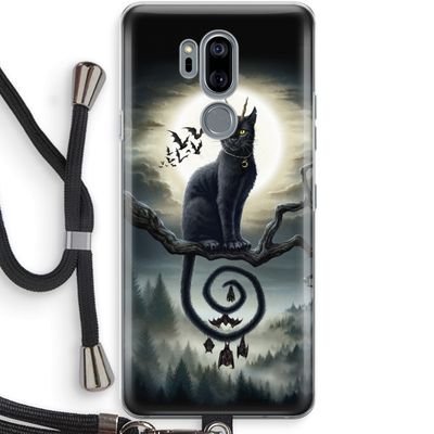 Moonlight Companions: LG G7 Thinq Transparant Hoesje met koord