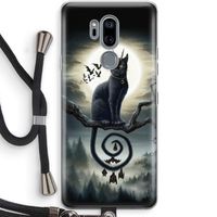 Moonlight Companions: LG G7 Thinq Transparant Hoesje met koord