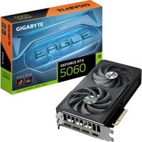 Gigabyte Nvidia GeForce RTX 5060 Videokaart Eagle OC 8G 8 GB GDDR7-RAM PCIe x8 NVIDIA G-Sync , Overclocked, Vulkan, Zero-Fan-Modus Gigabyte Nvidia GeForce RTX 5060 Videokaart Eagle OC 8G 8 GB GDDR7-RAM PCIe x8 NVIDIA G-Sync , Overclocked, Vulkan, Zero-Fan-Modus