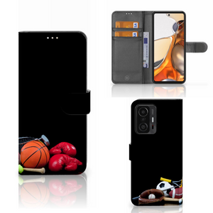 Xiaomi 11T | 11T Pro Wallet Case met Pasjes Sports