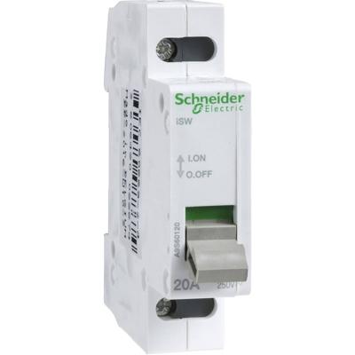 Schneider Electric A9S60120 Belastbare scheidingsschakelaar Wit 20 A 250 V
