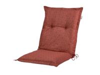 LIVARNO Tuinstoelkussen lage rug Valencia/Miami 97 x 47 cm (Rood)