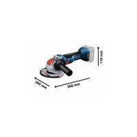 Bosch Professional GWX 18V-10 Solo Angle Grinder