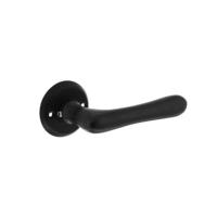 Intersteel DeurklinkTrento rond rozet zwart - 0023.044502 - thumbnail