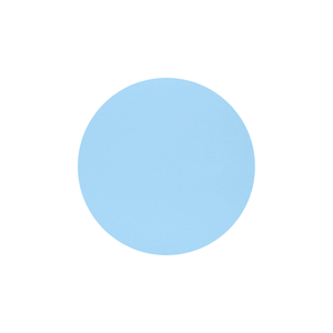 LIND DNA - Glass Mat Circle - Onderzetter 10cm Nupo Cool Blue