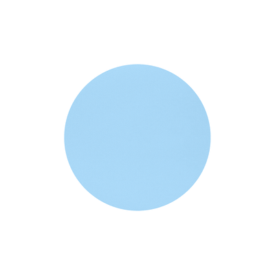 LIND DNA - Glass Mat Circle - Onderzetter 10cm Nupo Cool Blue